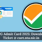 CUET PG Admit Card 2025