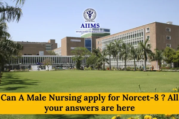 Can A Male Nursing apply for Norcet-8 ? All your answers are here Can A Male Nursing apply for Norcet 8