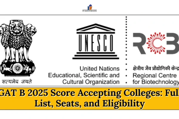 GAT B 2025 Score Accepting Colleges