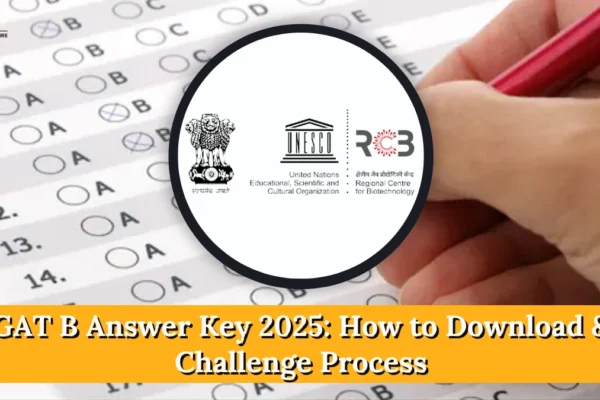 GAT B Answer Key 2025