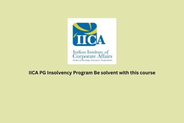 IICA PG Insolvency Program Be solvent with this course IICA PG Insolvency Program Be solvent with this course