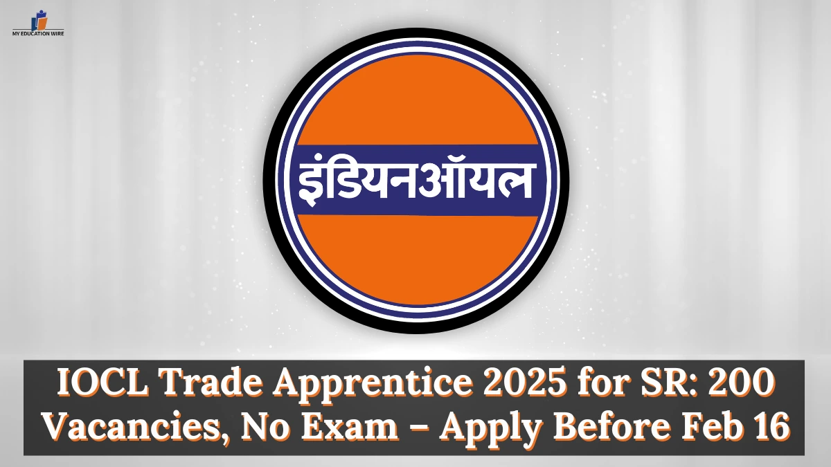 IOCL Trade Apprentice 2025 for SR
