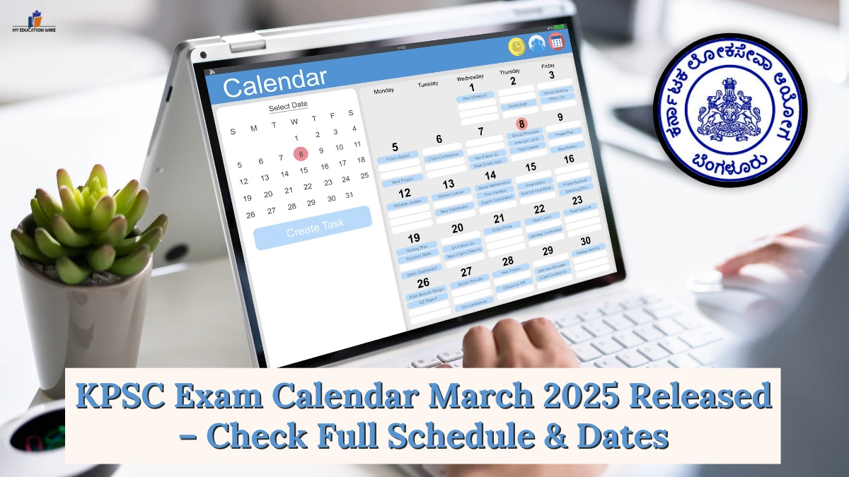 KPSC Exam Calendar March 2025