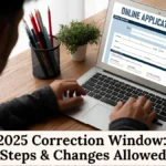 NATA 2025 Correction Window