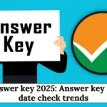 NCET Answer key 2025