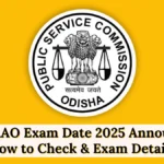 OPSC AAO Exam Date 2025