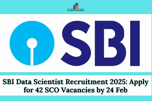 SBI Data Scientist Recruitment 2025: Apply for 42 SCO Vacancies by 24 Feb SBI Data Scientist Recruitment 2025