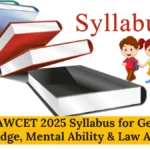 TG LAWCET 2025 Syllabus