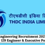 THDC Engineering Recruitment 2025