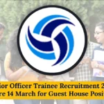 THDC Junior Officer Trainee Recruitment 2025