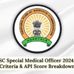 Tripura PSC Special Medical Officer 2024
