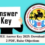 UP B.Ed JEE Answer Key 2025