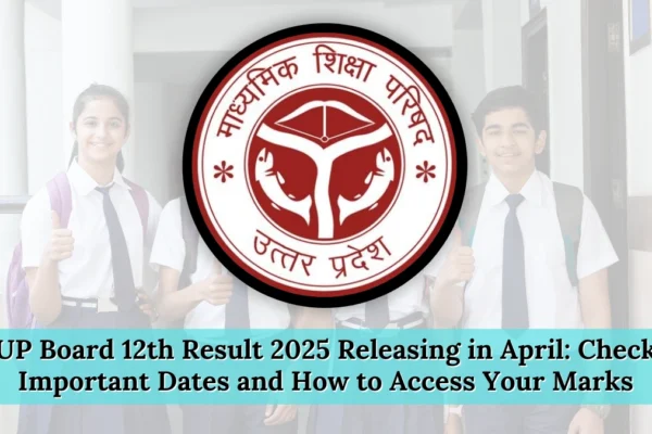 UP Board 12th Result 2025