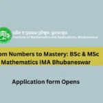 From Numbers to Mastery: BSc & MSc Mathematics IMA Bhubaneswar