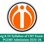 IDBI PGDBF Admission 2025-26