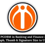 IDBI PGDBM in Banking and Finance 2025