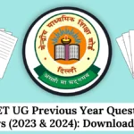 NEET UG Previous Year Question Papers