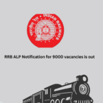 RRB ALP Notification for 9000 vacancies is out