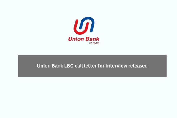 Union Bank LBO call letter for Interview released