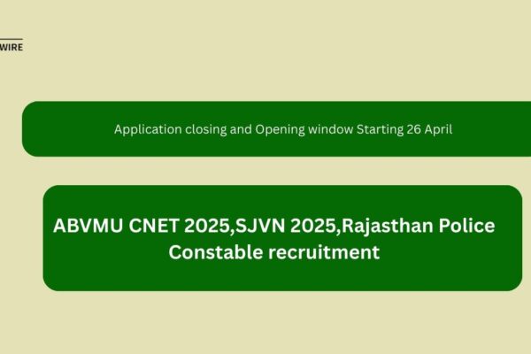 Application closing and Opening window Starting 26 April Application closing and Opening window Starting 26 April