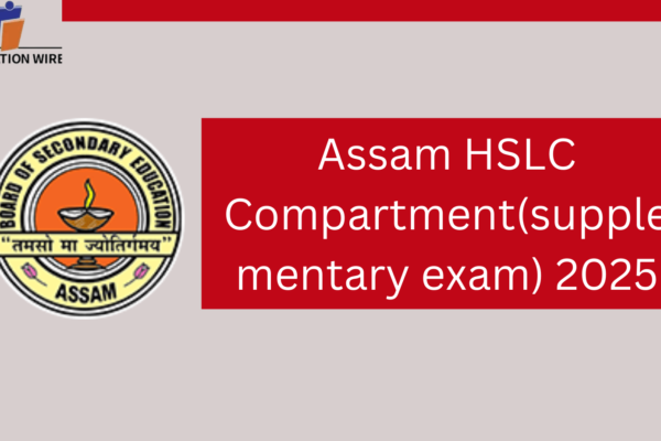 Assam HSLC Compartment(supplementary exam) 2025