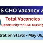 BSHS CHO Vacancy 2025