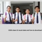 CBSE class 10 result date and how to download it