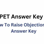 CGPET Answer Key 2025