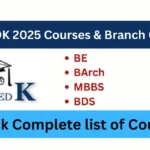 COMEDK 2025 Courses & Branch Codes (1)