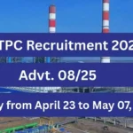 NTPC Recruitment 2025 Advt. 0825