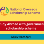 Study Abroad with government scholarship scheme