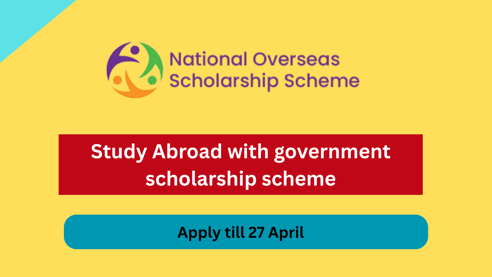 Study Abroad with government scholarship scheme
