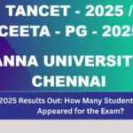 TANCET 2025 Results Out How Many Students Registered and Appeared for the Exam