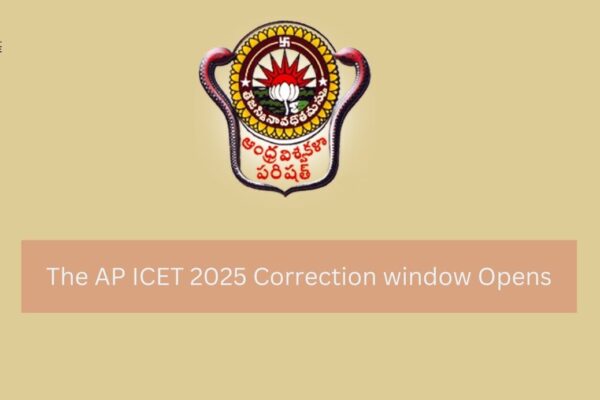 The AP ICET 2025 Correction window Opens