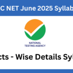 UGC NET June 2025 Syllabus