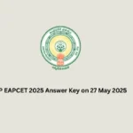 AP EAPCET 2025 Answer Key on 27 May 2025