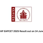 AP EAPCET 2025 Result out on 14 June