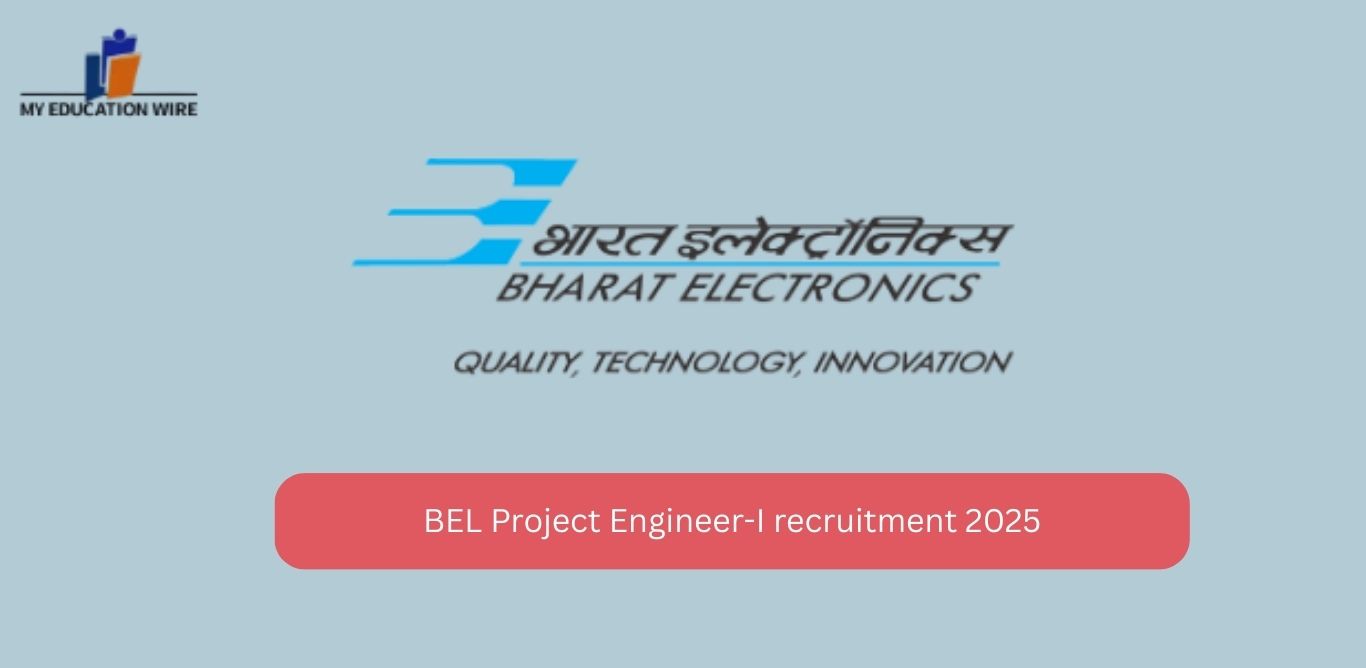 BEL Project Engineer-I recruitment 2025