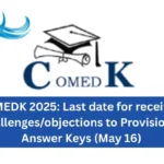 COMEDK 2025 Answer Key Objection Link With Question Paper Pdf (1)