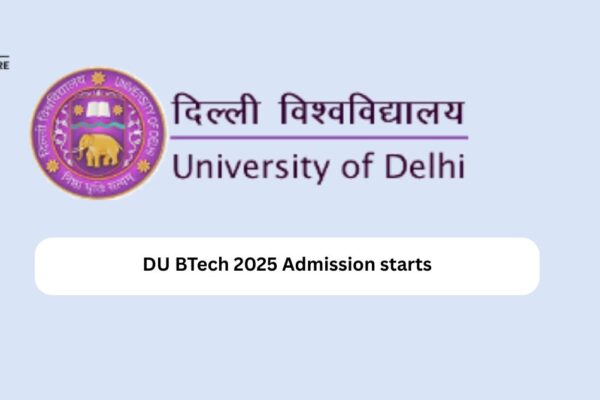 DU BTech 2025 Admission starts DU BTech 2025 Admission starts