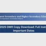 GUJCET 2025 OMR Copy Download Full Instructions & Important Dates (1)