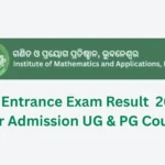 IMA Entrance Exam Result 2025-26 for Admission UG & PG Courses