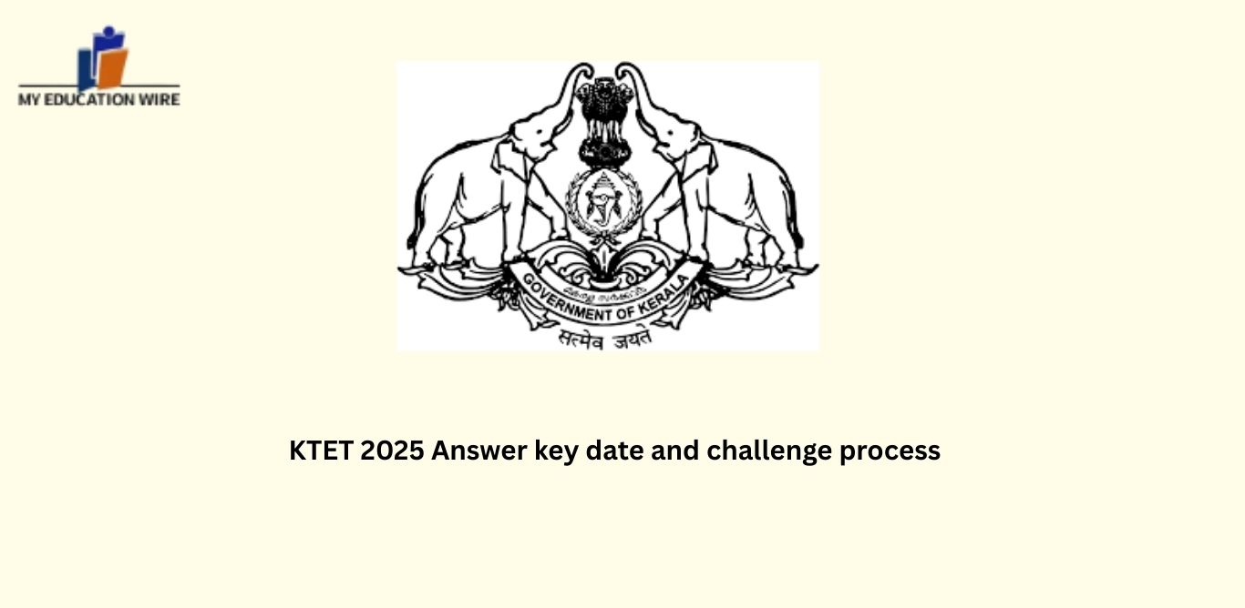 KTET 2025 Answer key date and challenge process