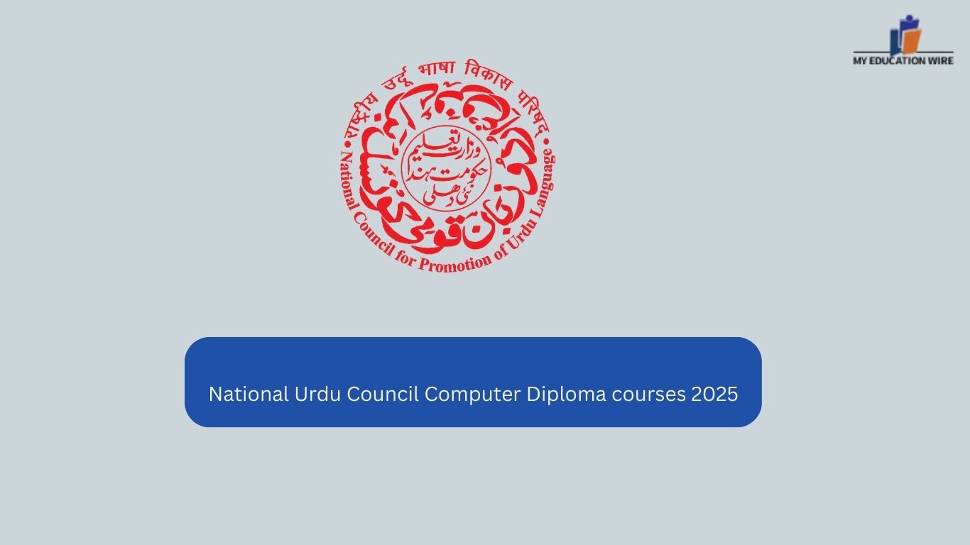 National Urdu Council computer Diploma courses 2025