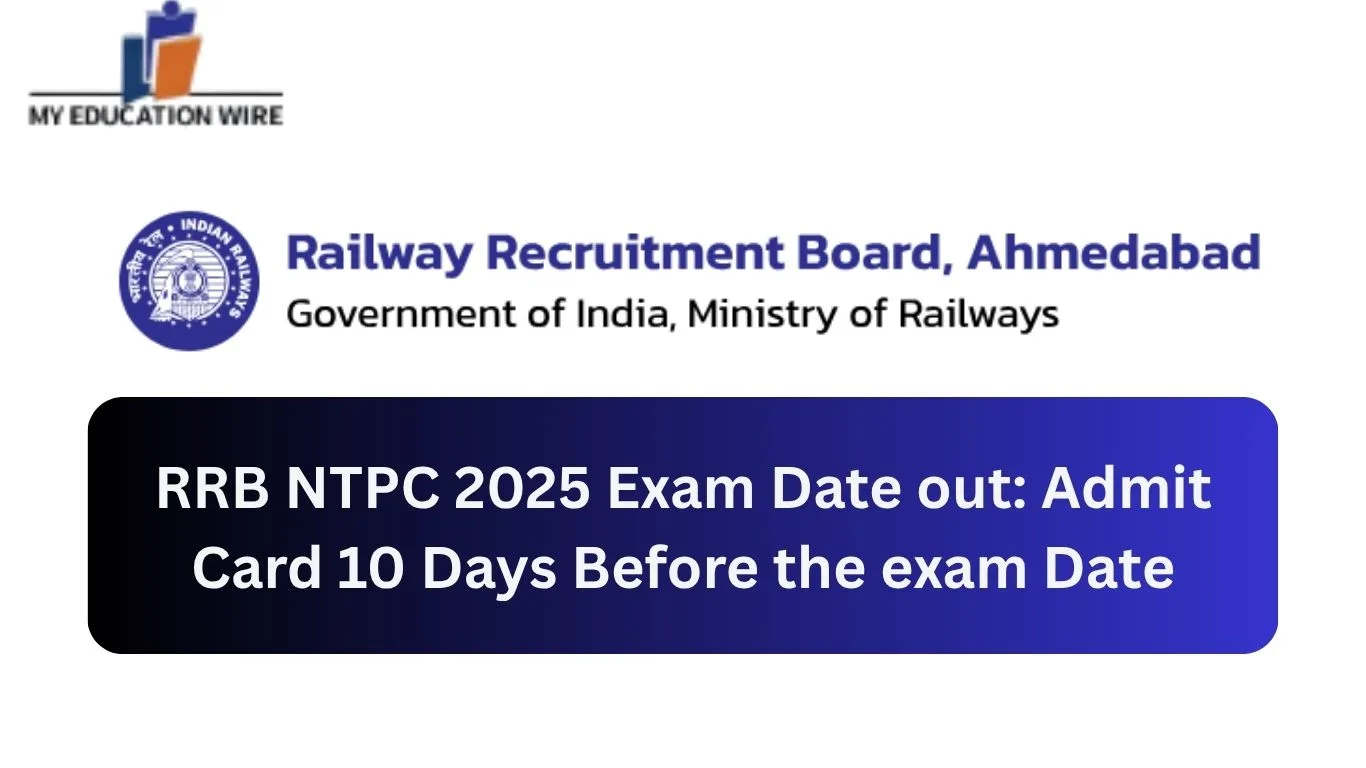 RRB NTPC 2025 Exam Date out Admit Card 10 Days Before the exam Date (1)
