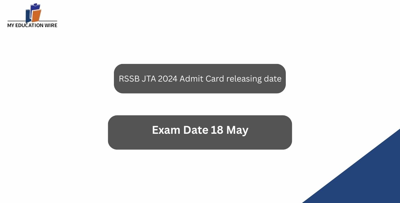 RSSB JTA 2024 Admit Card releasing date