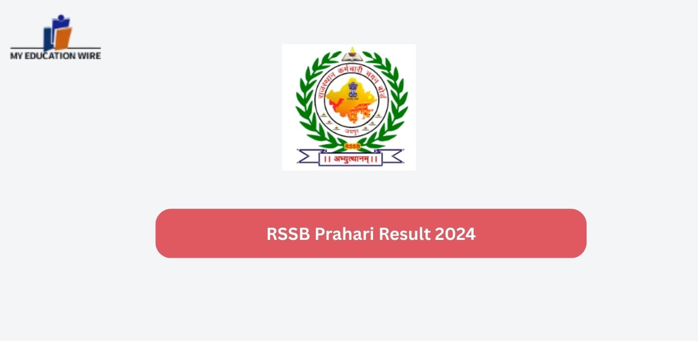 RSSB Prahari Result 2024