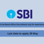 SBI 2600 Circle Based officer Recruitment only for experienced candidates