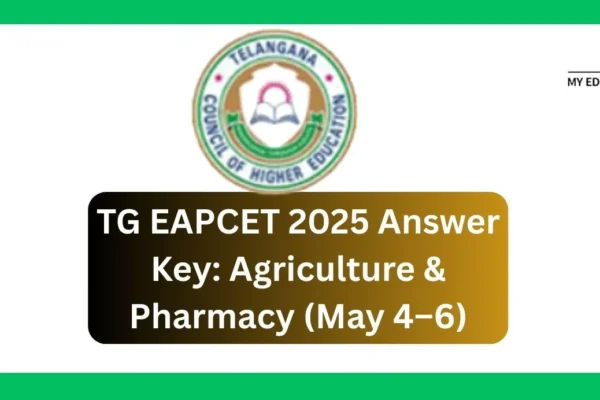 TG EAPCET 2025 Answer Key Agriculture & Pharmacy (May 4–6)
