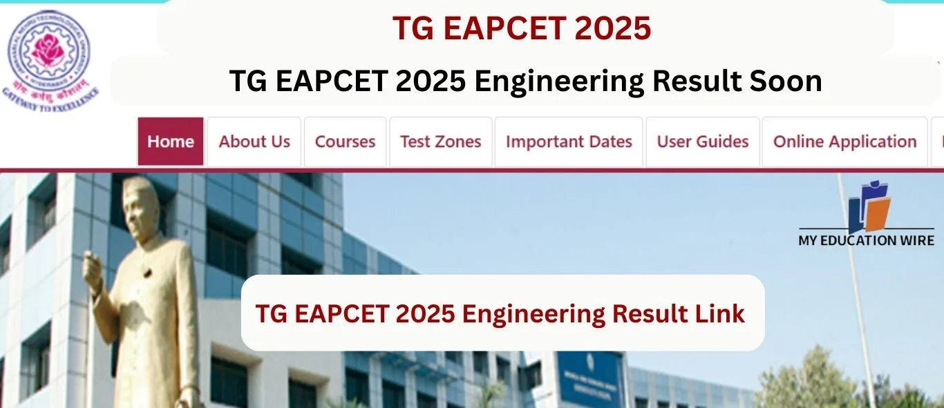 TG EAPCET 2025 Engineering Result Soon
